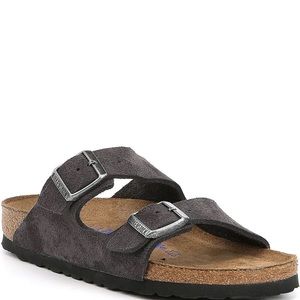 Grey suede Birkenstocks size 37